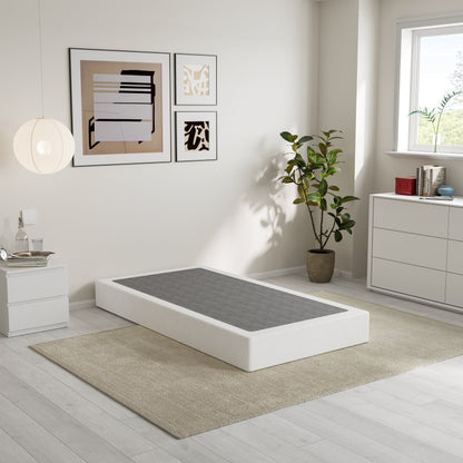 Ressort métallique à profil bas de 5 pouces, structure robuste avec revêtement gris