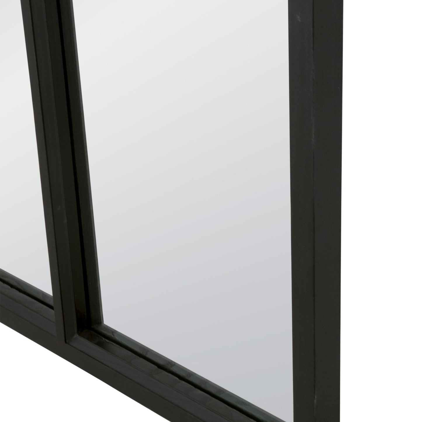 Miroir arqué en grille