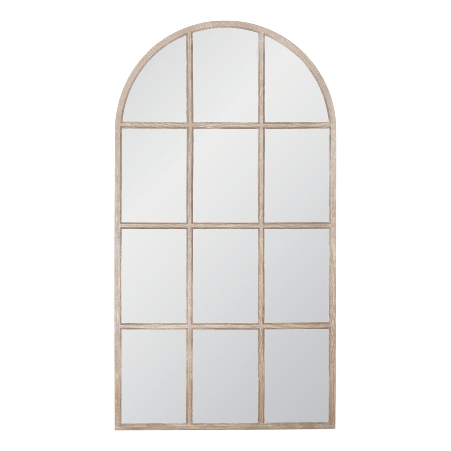 Miroir arqué en grille