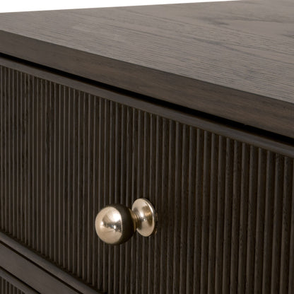 Table de chevet à 2 tiroirs Highland