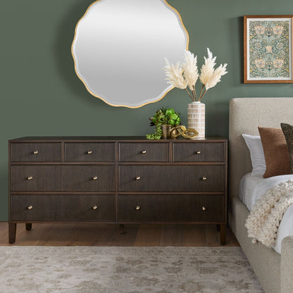 Commode double Highland à 8 tiroirs