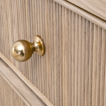 Table de chevet à 2 tiroirs Highland