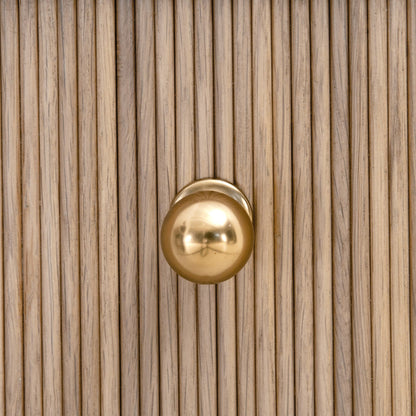 Table de chevet à 2 tiroirs Highland