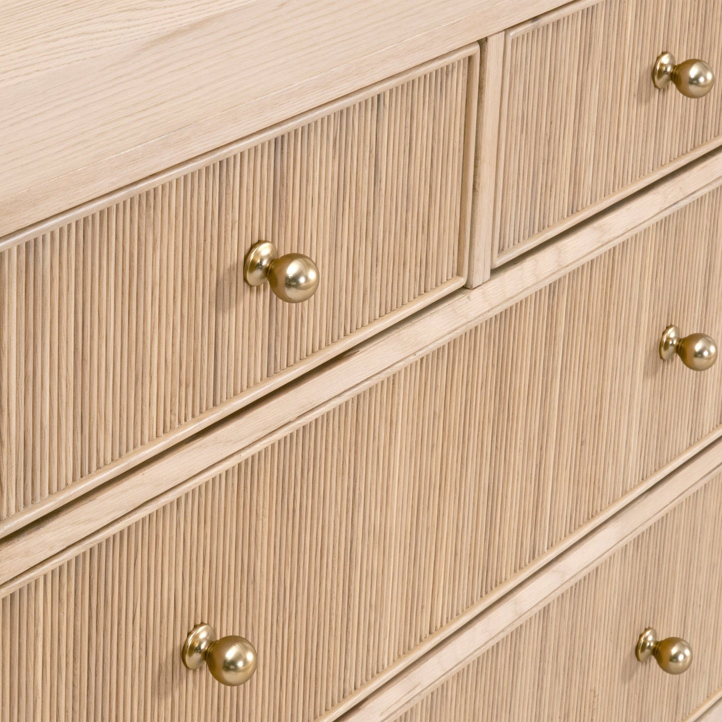 Commode double Highland à 8 tiroirs