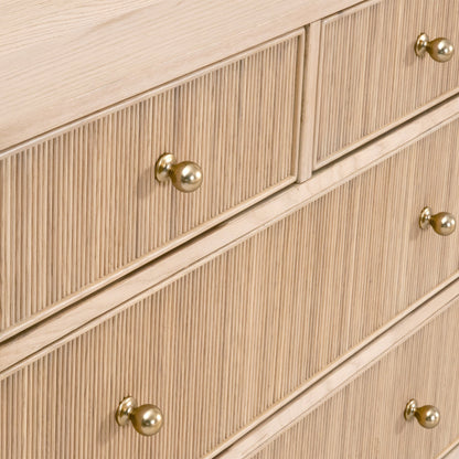 Commode double Highland à 8 tiroirs