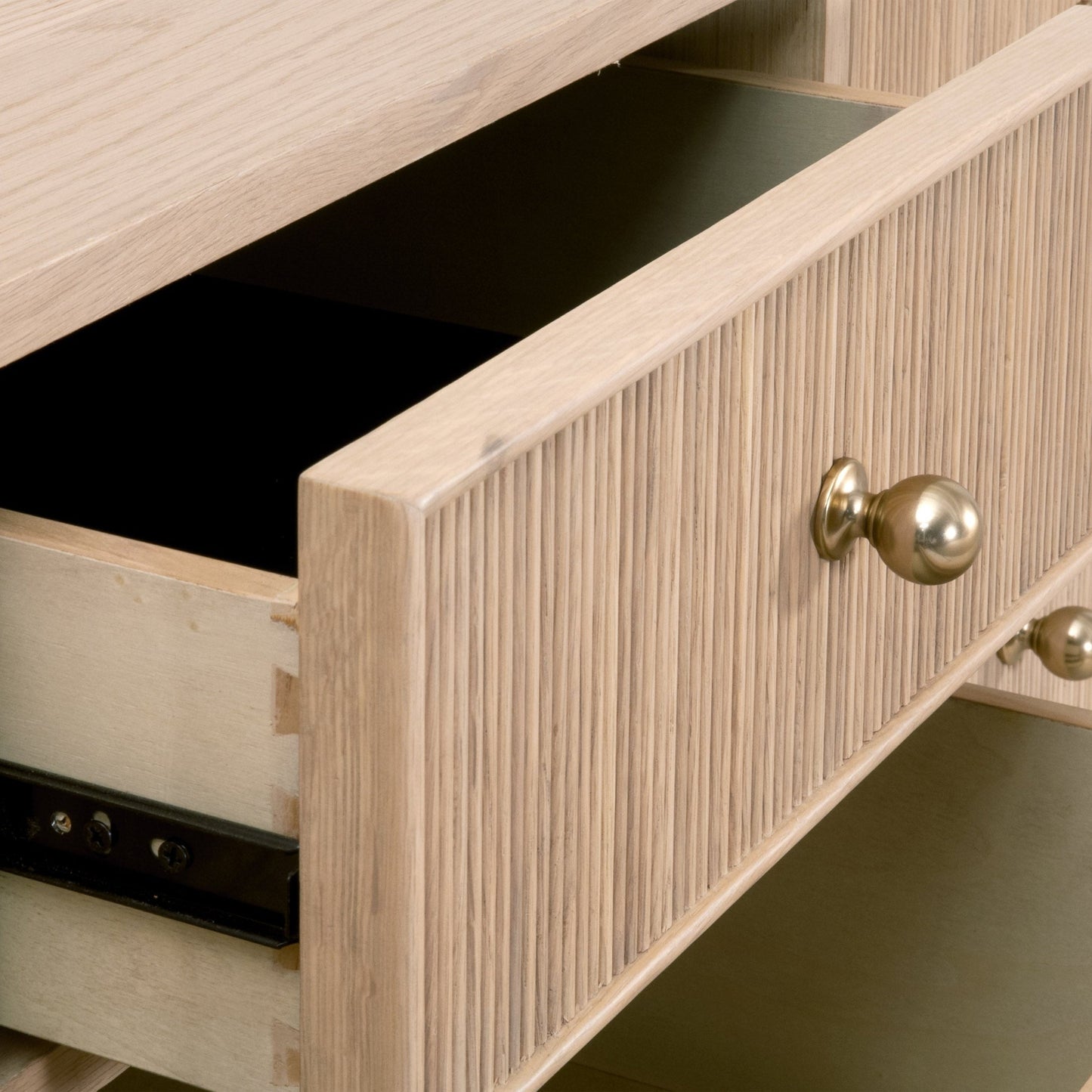 Commode double Highland à 8 tiroirs