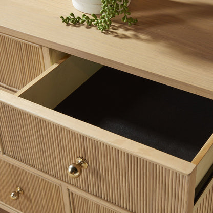 Commode double Highland à 8 tiroirs