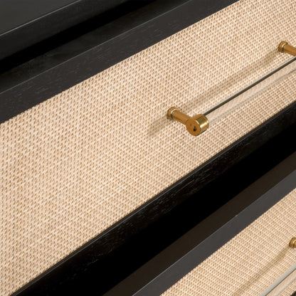 Commode double à 6 tiroirs Holland