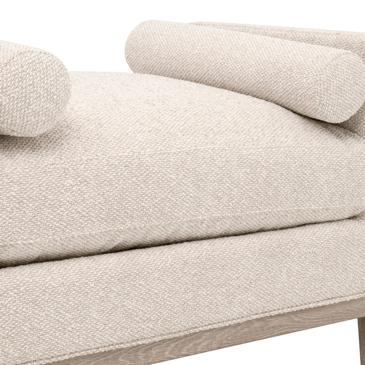 Tabouret d'appoint rembourré Keaton