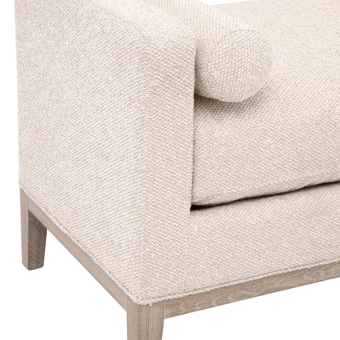 Tabouret d'appoint rembourré Keaton