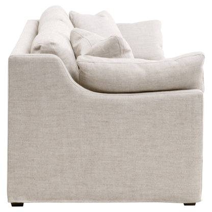 Housse de canapé Lena 95 avec accoudoirs inclinés