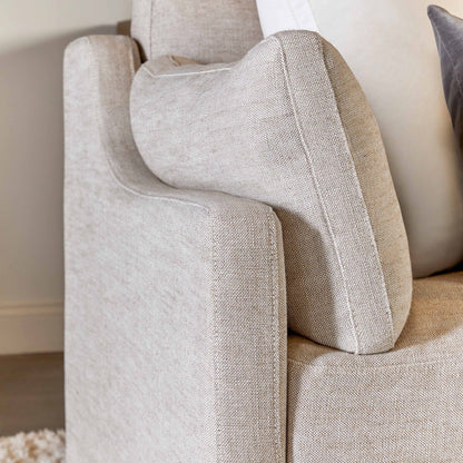 Housse de canapé Lena 95 avec accoudoirs inclinés