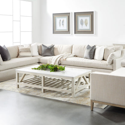 Chaise d'angle modulaire Lena avec housse