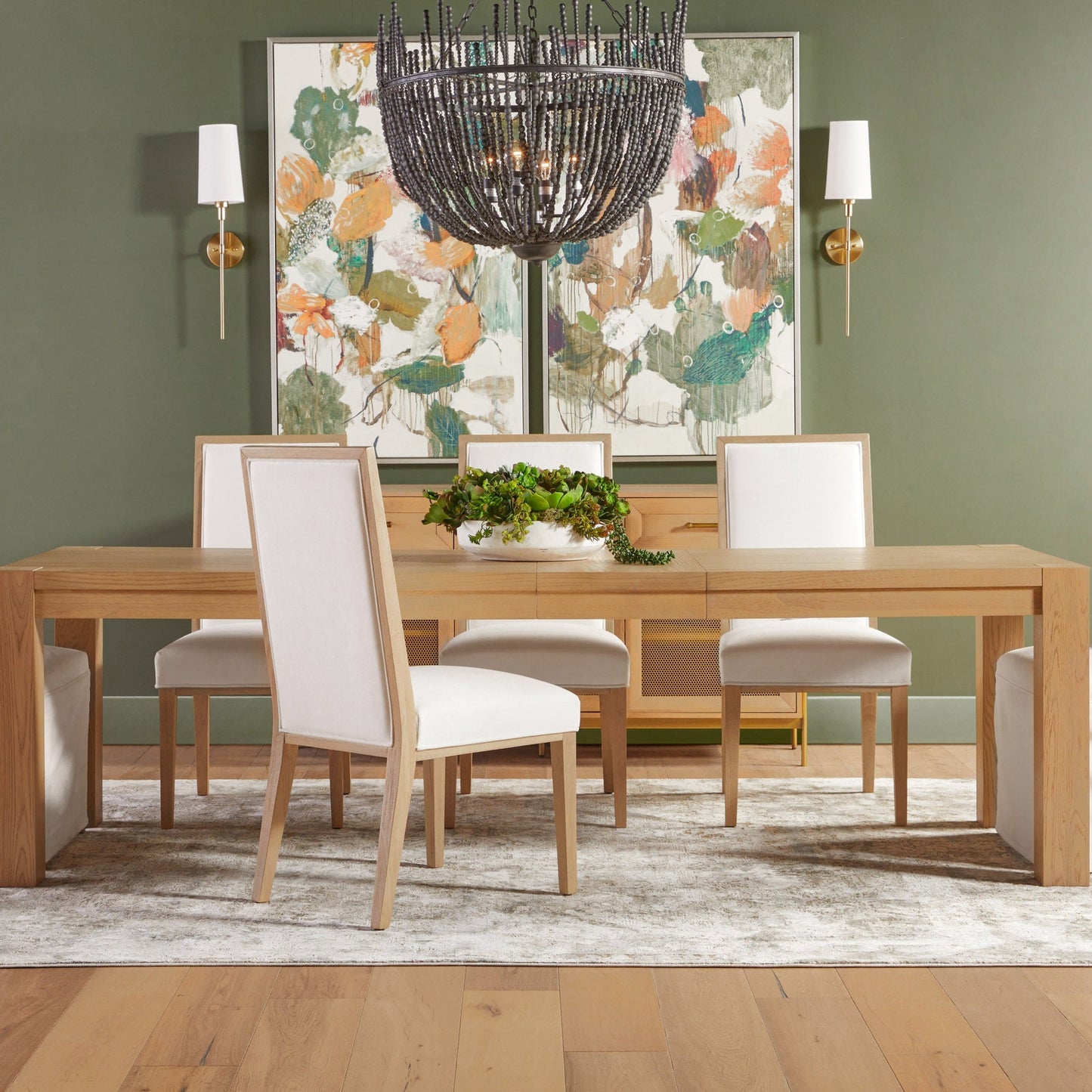 Housse pour chaise de salle à manger Levi, lot de 2