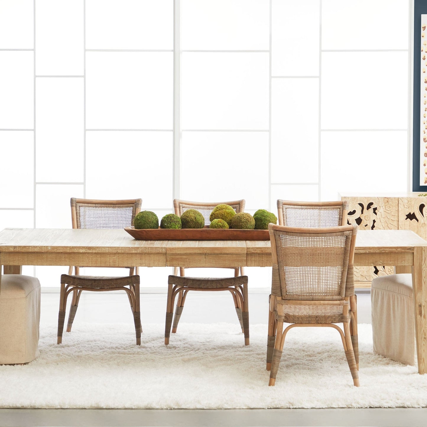 Housse pour chaise de salle à manger Levi, lot de 2