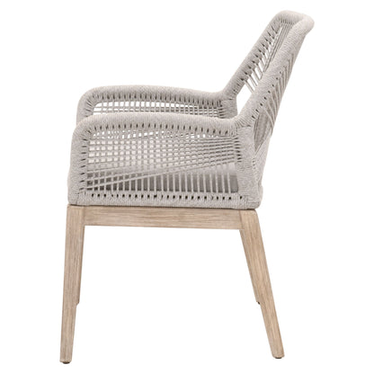 Fauteuil d'extérieur Loom, lot de 2