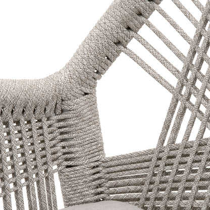 Fauteuil d'extérieur Loom, lot de 2