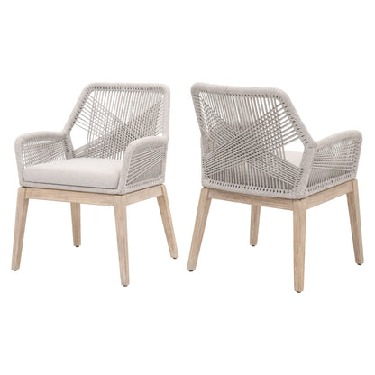 Fauteuil Loom, lot de 2