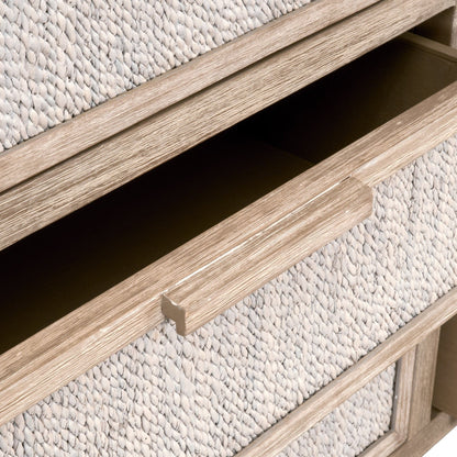 Commode double malaise à 6 tiroirs