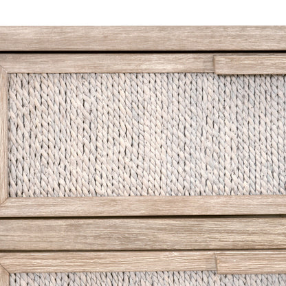 Commode double malaise à 6 tiroirs