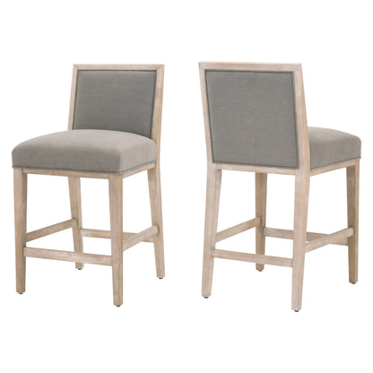 Tabouret de bar Martin, lot de 2