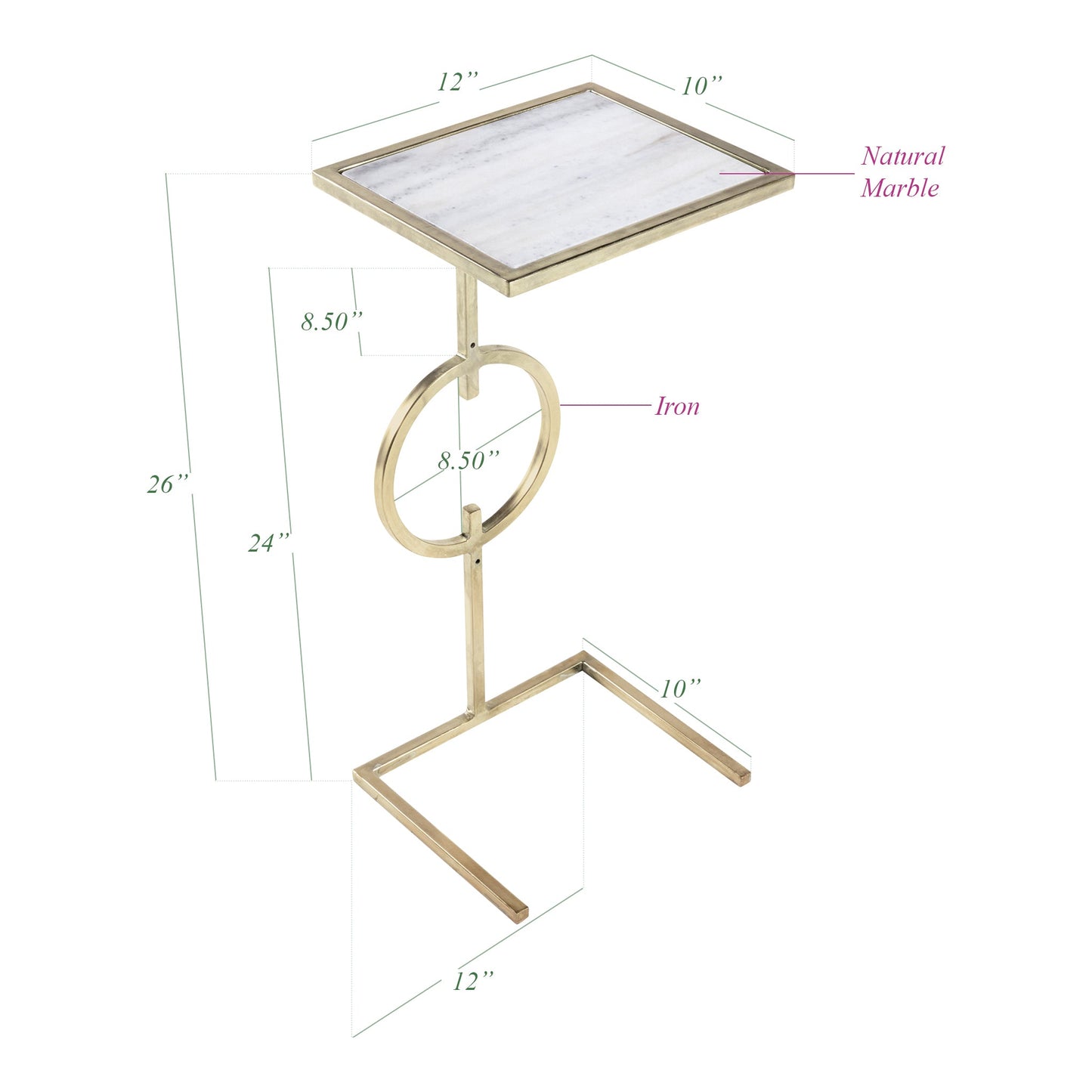 Table d'appoint Maxine