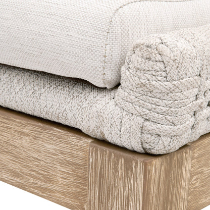 Chaise de salle à manger d'extérieur en maille, lot de 2