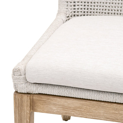 Chaise de salle à manger en maille, lot de 2