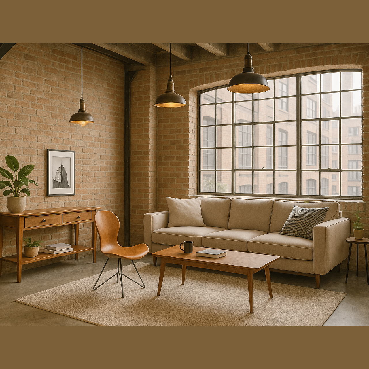 Chaise en cuir Michigan