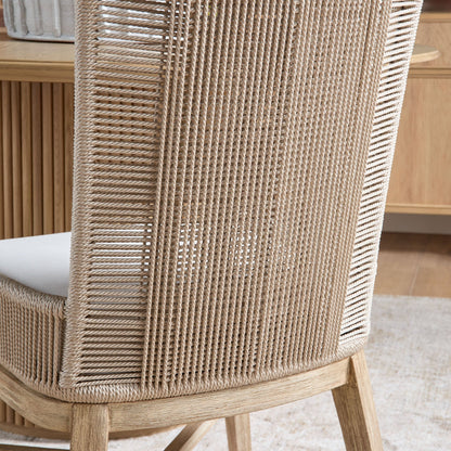 Chaise de salle à manger superposée, lot de 2