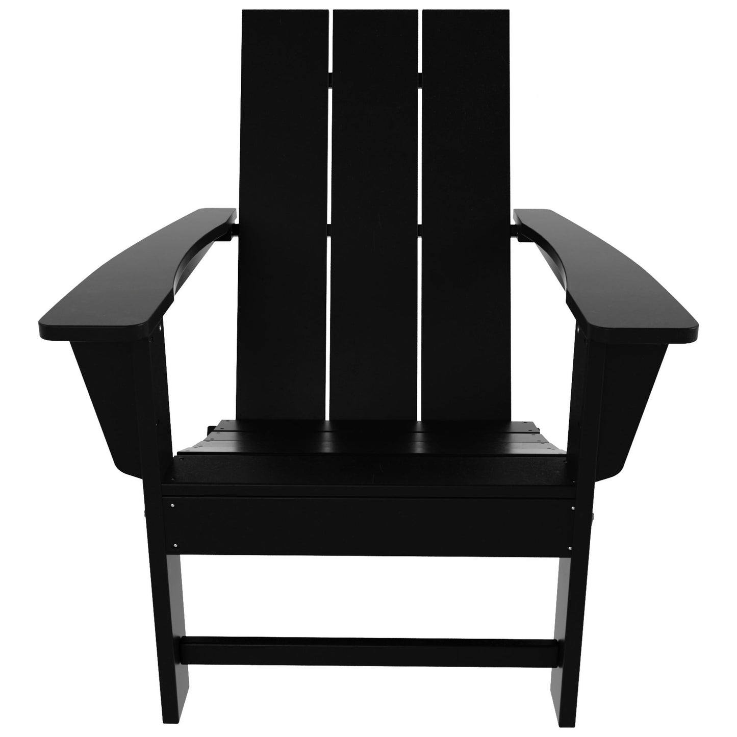 Chaise Adirondack pliante Polytrends Shoreside moderne et écologique, idéale pour les commerces et les résidences, toutes saisons