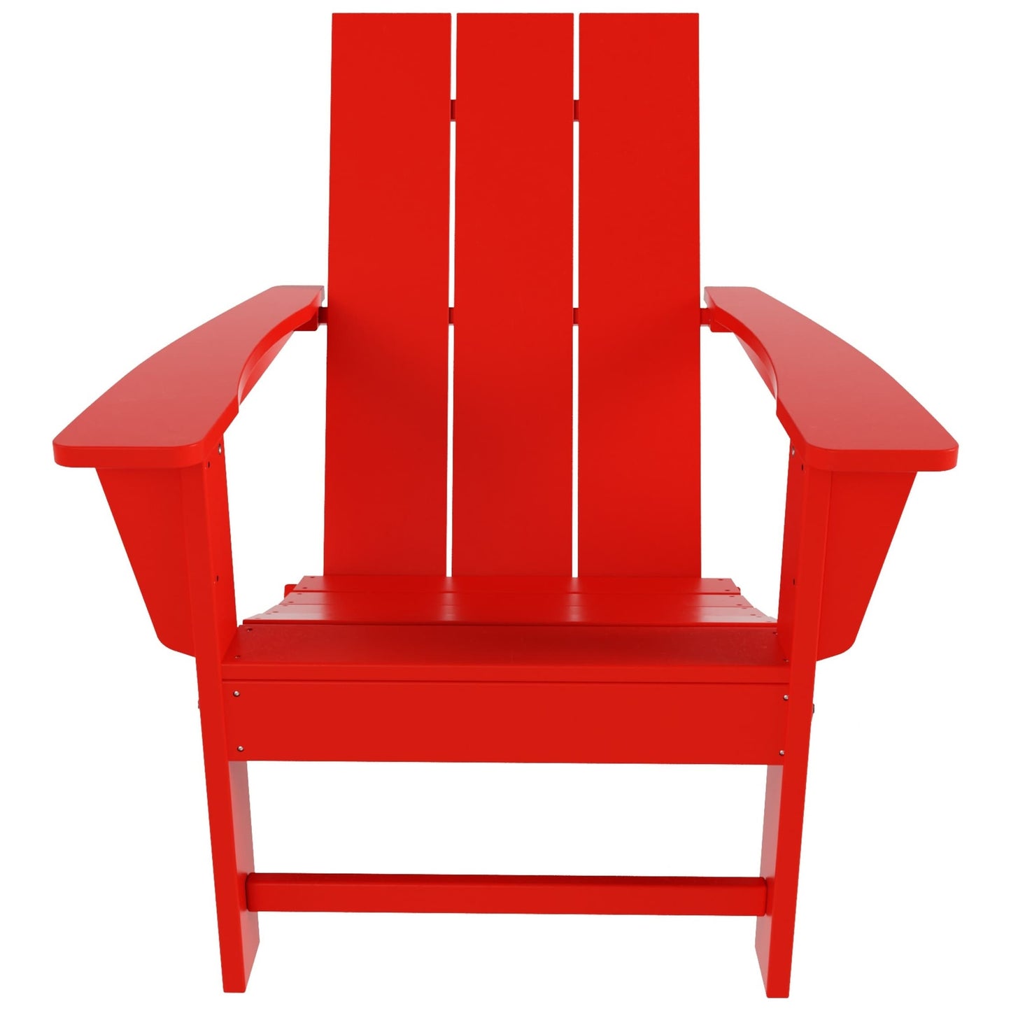 Chaise Adirondack pliante Polytrends Shoreside moderne et écologique, idéale pour les commerces et les résidences, toutes saisons