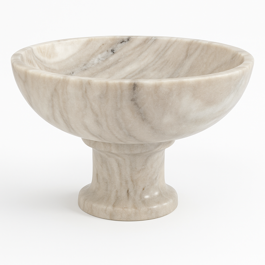 Bol décoratif Palace – Travertin naturel, 10 dia.