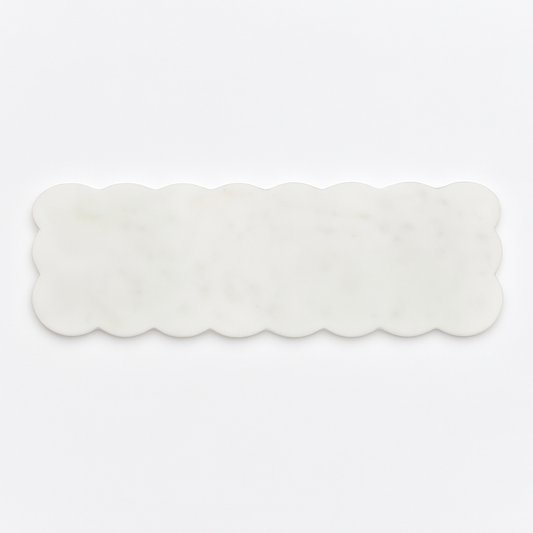 Plat de service festonné Palace – Marbre, 18