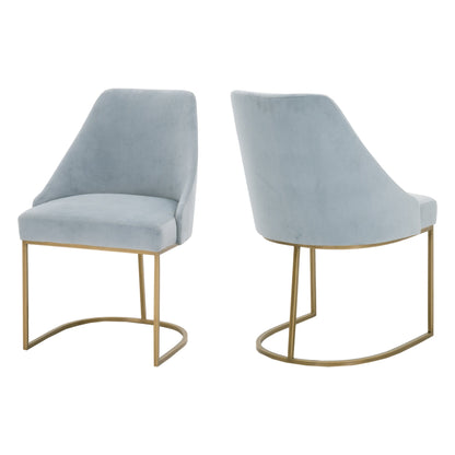 Chaise de salle à manger Parissa, ensemble de 2