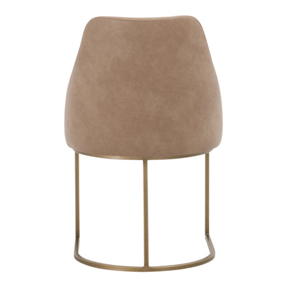 Chaise de salle à manger Parissa, ensemble de 2