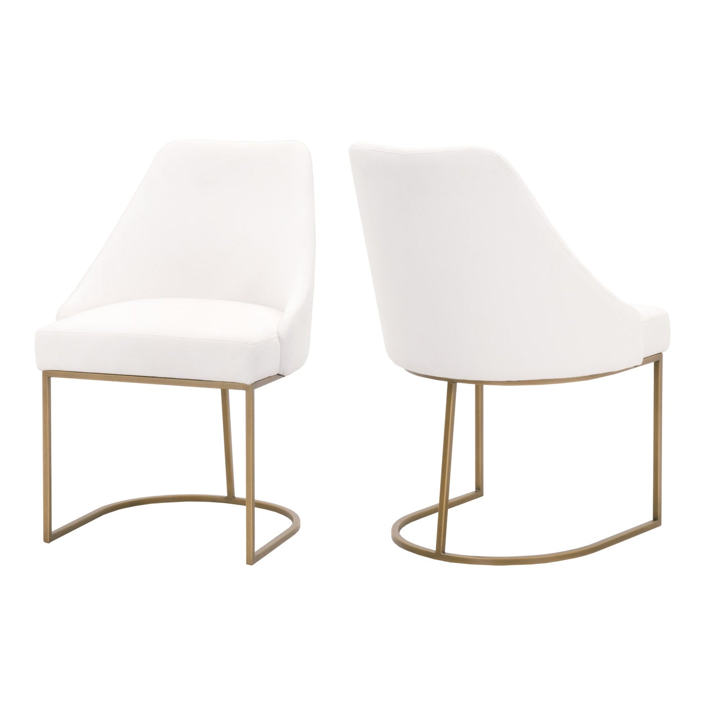 Chaise de salle à manger Parissa, ensemble de 2