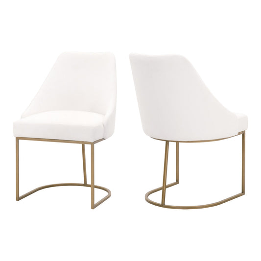 Chaise de salle à manger Parissa, ensemble de 2