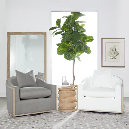 Fauteuil club pivotant Paxton