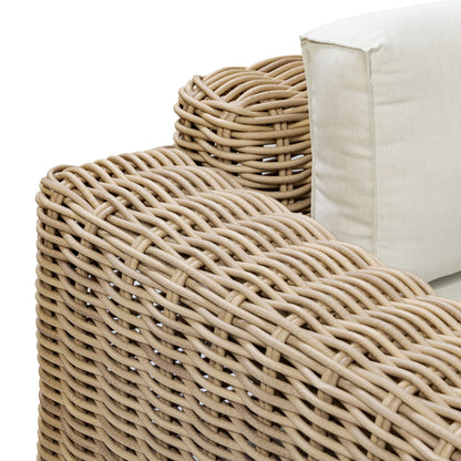 Ensemble de salon d'angle d'extérieur/terrasse Poly &amp; Bark Puglia avec table basse