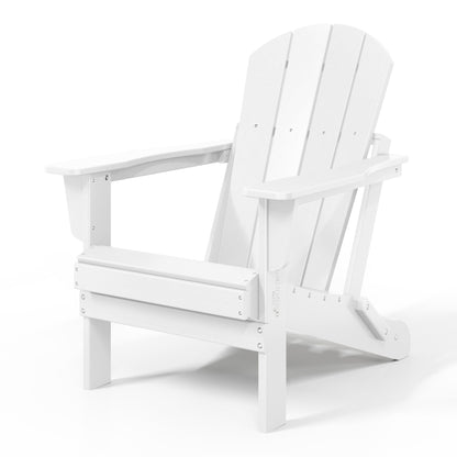 Chaises pliantes Adirondack Polytrends Laguna résistantes aux intempéries (lot de 2)