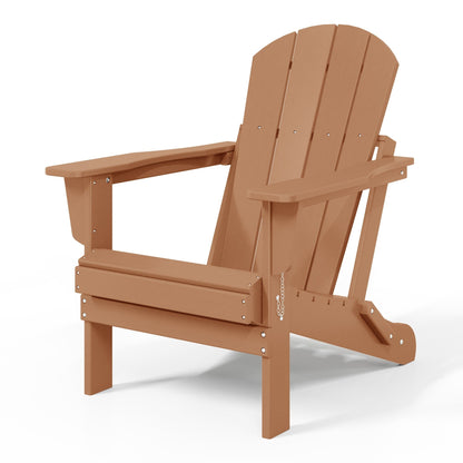 Chaises pliantes Adirondack Polytrends Laguna résistantes aux intempéries (lot de 2)