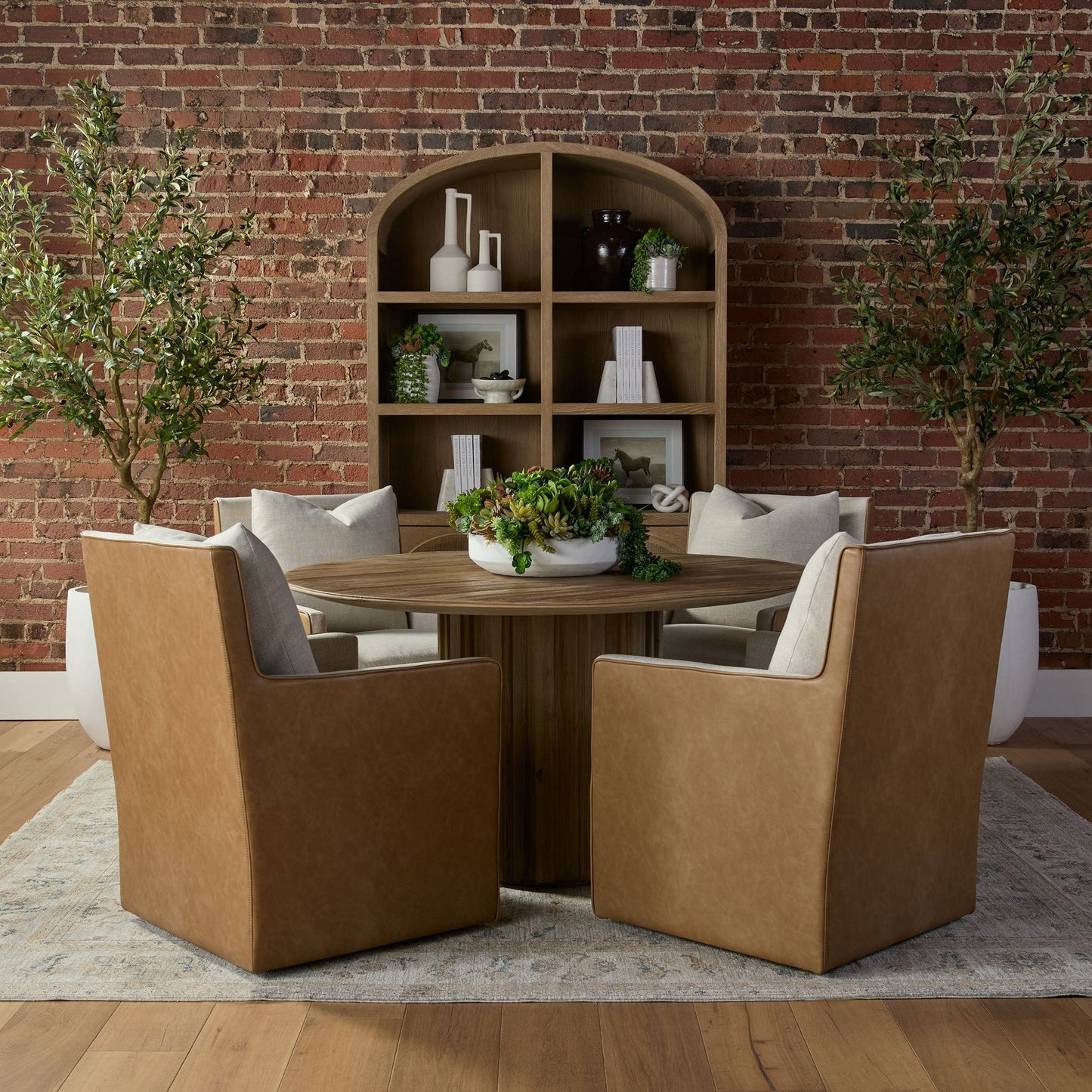 Table à manger ronde Roma 54