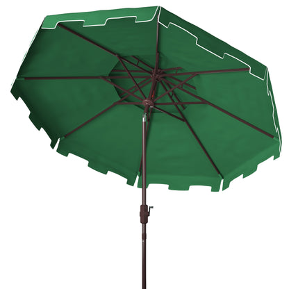 Parasol de marché double SAFAVIEH Outdoor Livia 9 pieds, base non incluse