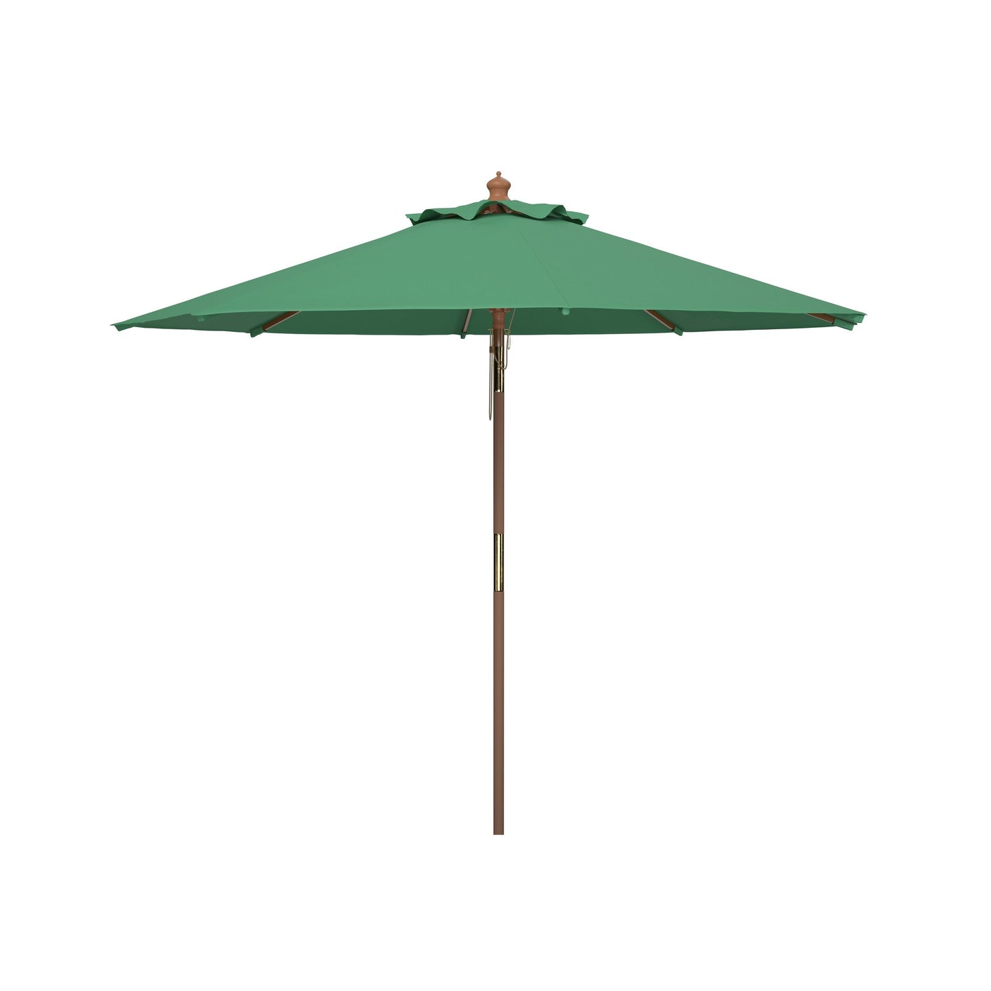 Parasol d'extérieur en bois SAFAVIEH Zlatana de 2,7 m