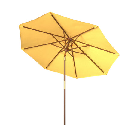 Parasol d'extérieur en bois SAFAVIEH Zlatana de 2,7 m