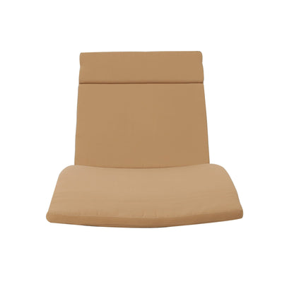 Ensemble de coussins d'extérieur Salem pour chaise longue - Coussins uniquement (lot de 2) par Christopher Knight Home - 79,25 L x 27,50 l x 1,50 H