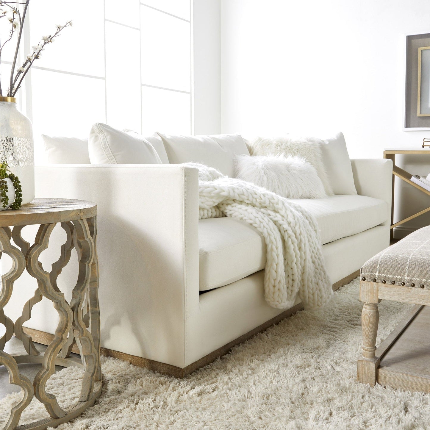 Canapé Siena 96 avec socle