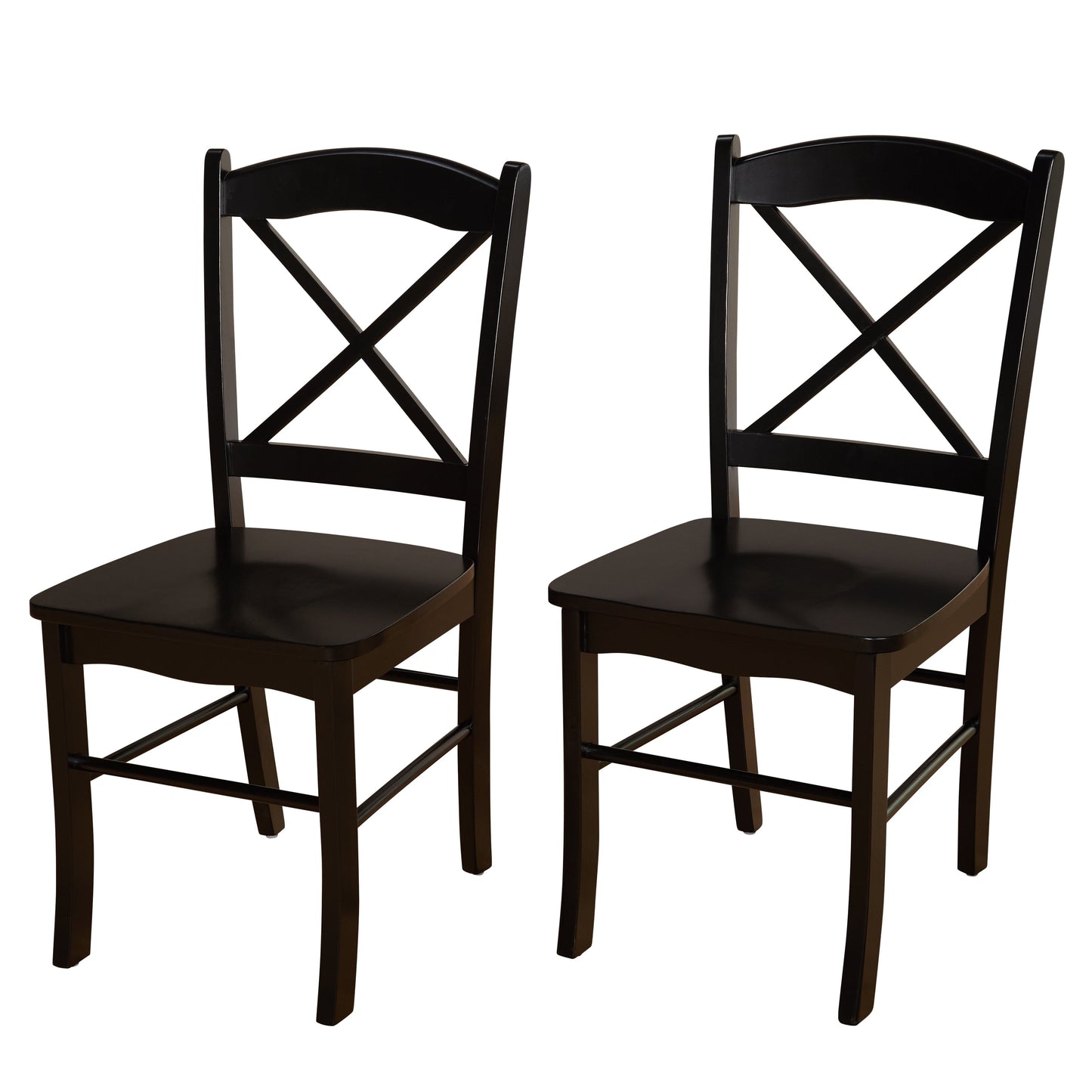 Chaises de salle à manger de style cottage de campagne Simple Living (lot de 2)