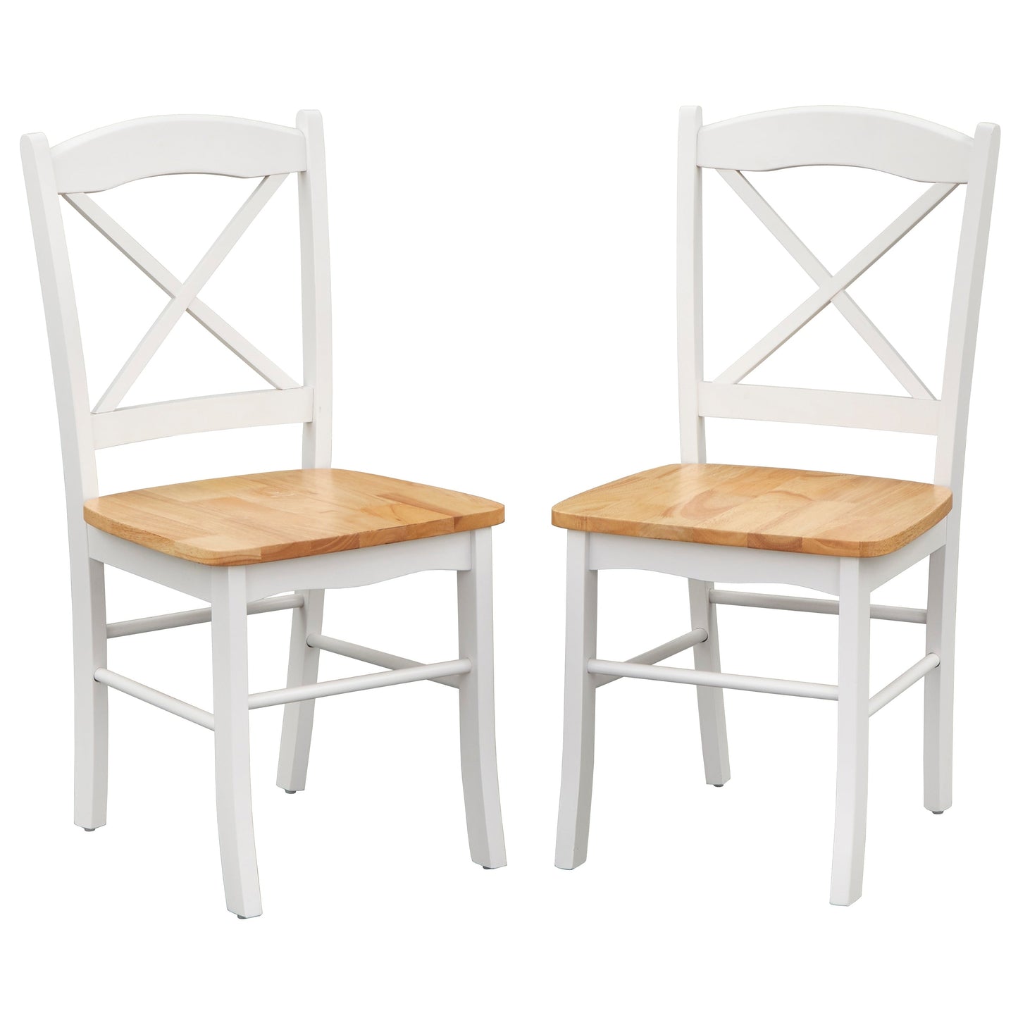 Chaises de salle à manger de style cottage de campagne Simple Living (lot de 2)